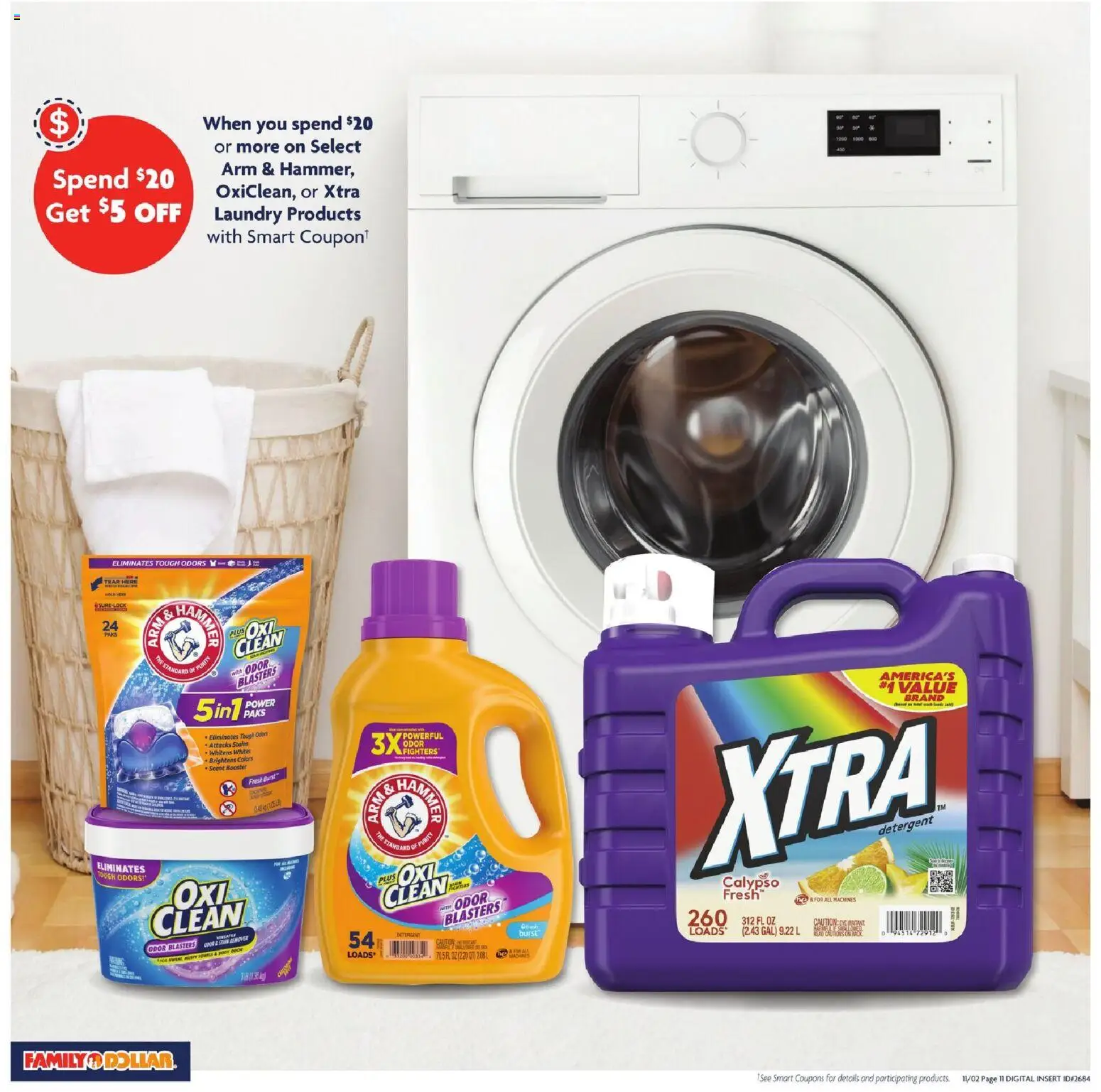 Family Dollar Weekly Ad - valid from 02.11.2025 | Page: 13 | Products: Detergent