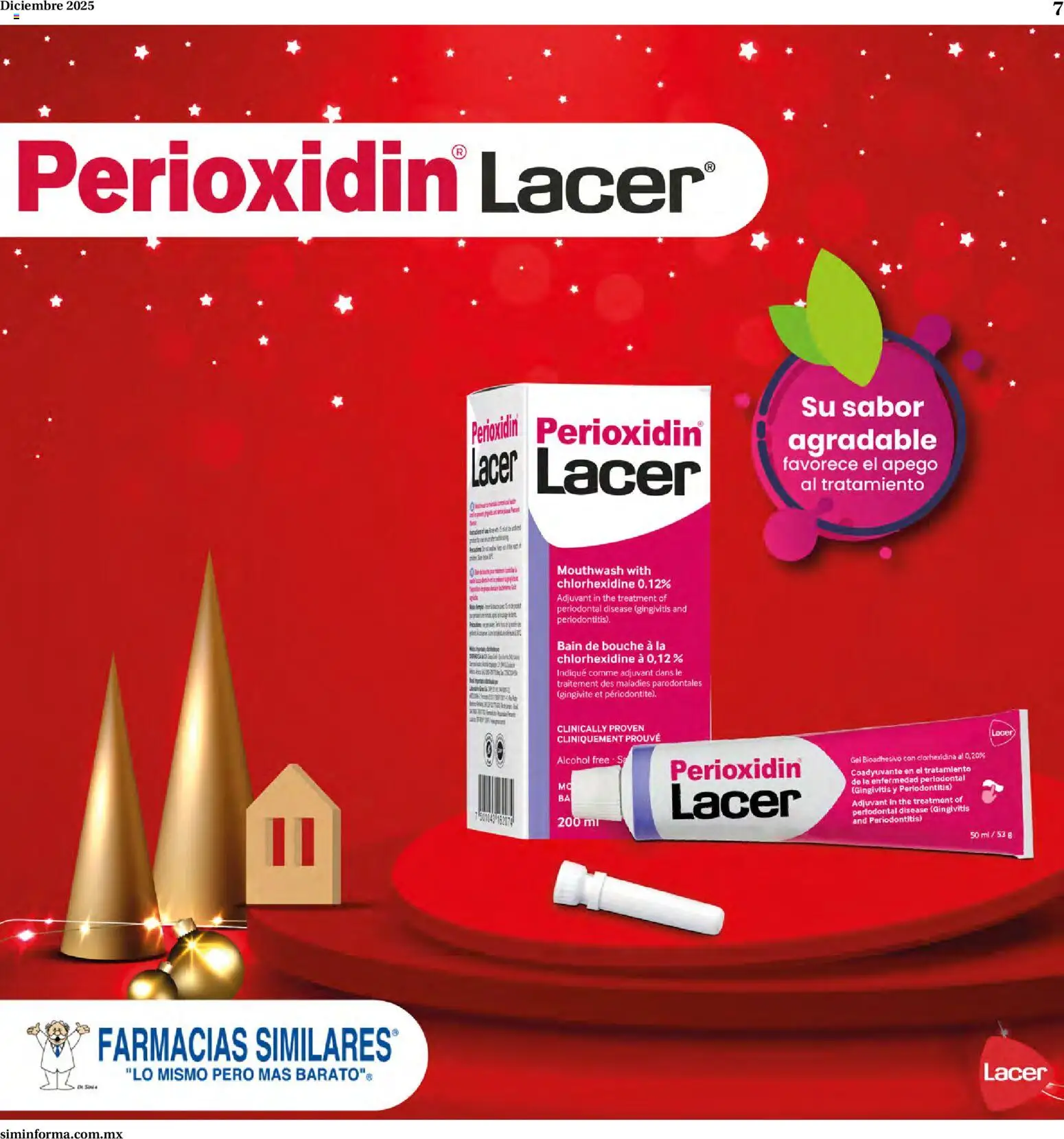 Nuevas ofertas de Farmacias Similares válidas en toda la República Mexicana desde el 01.12.2025. ¡Encuentra las mejores ofertas en Farmacias Similares catálogo! | Página: 7
