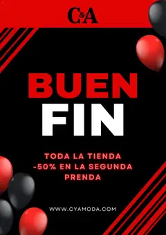 Vista previa de C&A Buen Fin, nuevo folleto de la tienda, válido en México a partir del 13.11.2025