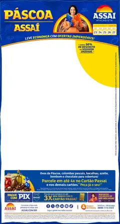 Assaí Atacadista ofertas - CE - Pré-Visualização do folheto da loja Assaí Atacadista, válido de 04.04.2026