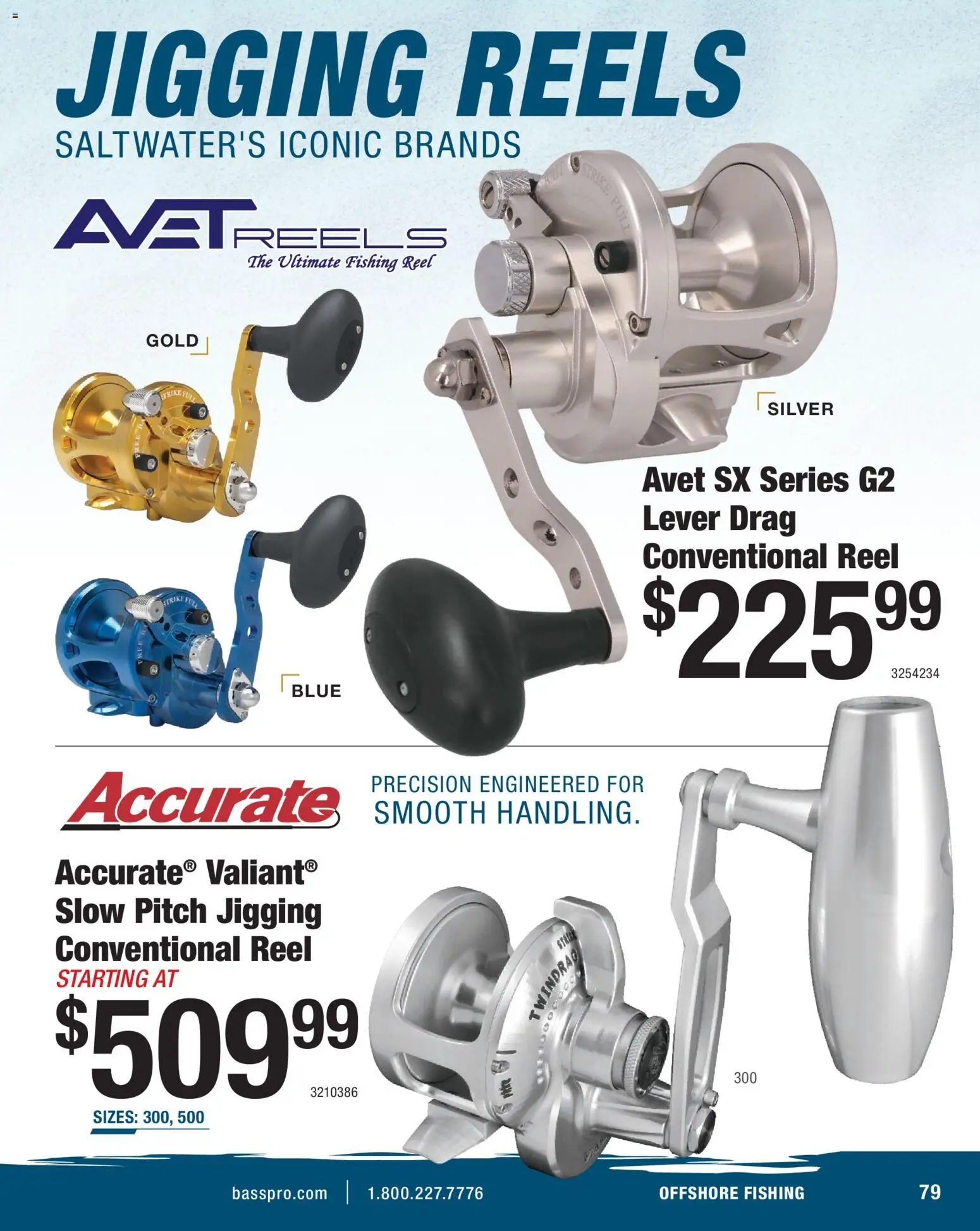 Cabela's Saltwater Specialist 26 - valid from 15.12.2025 | Page: 79 | Products: Fishing Reel