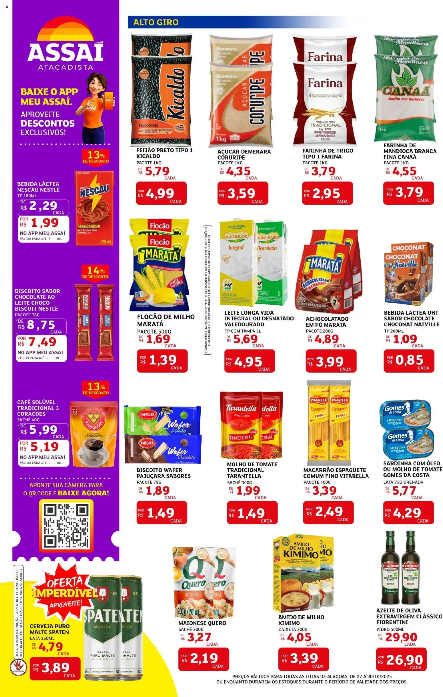 Assaí Atacadista Folheto - válido de 27.10.2025 | Página: 2 | Produtos: Ferro, Nescau, Café, Cerveja