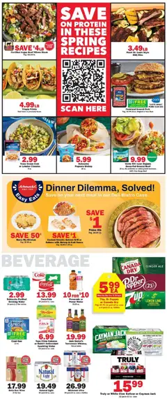 Preview of Schnucks weekly ads valid from 15.04.2026 | Page: 3 | Products: Wine, Pork, Water, Sauce