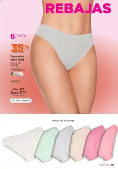 Vista previa de Ilusión catálogo Primavera, nuevo folleto de la tienda, válido en México a partir del 01.04.2026 | Página: 327 | Productos: Algodón, Bikini