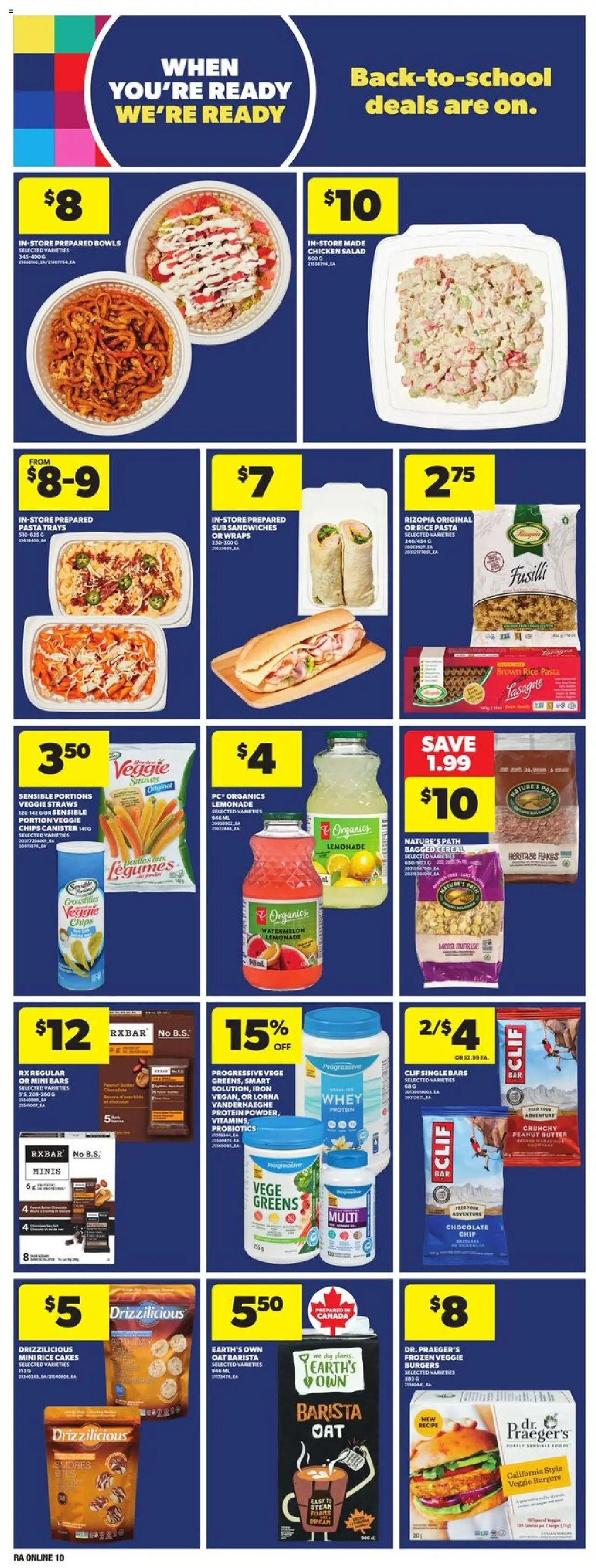 Atlantic Superstore flyer valid from 21.08.2025 | Page: 16 | Products: Rice, Iron, Butter, Chicken