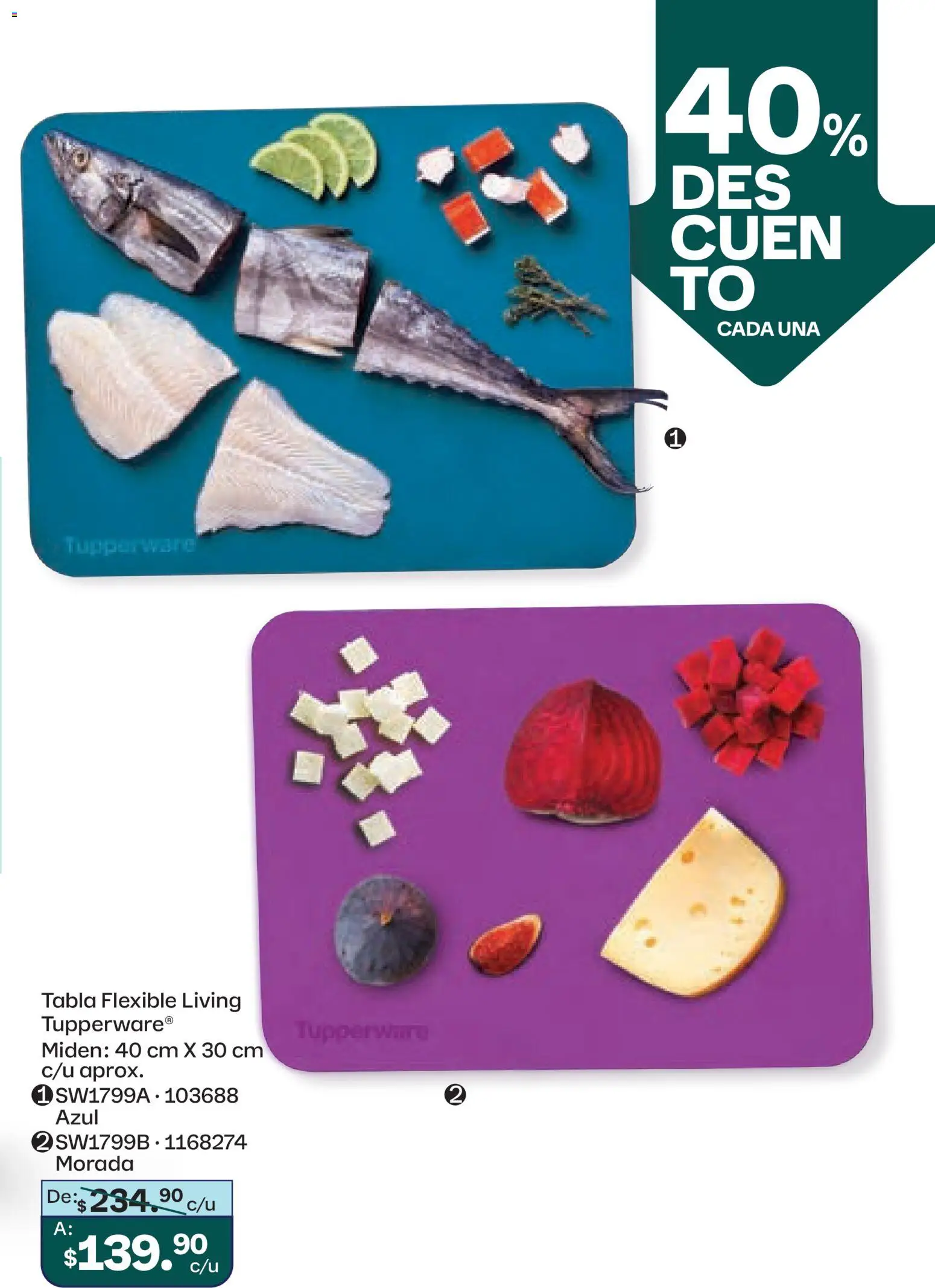 Nuevas ofertas de Tupperware válidas en toda la República Mexicana desde el 23.03.2026. ¡Encuentra las mejores ofertas en Tupperware catálogo! | Página: 107 | Productos: Flexible