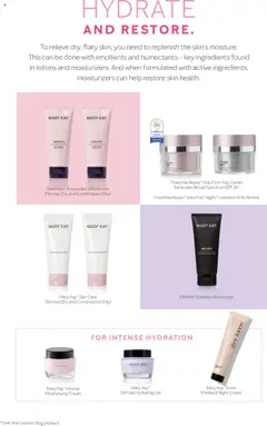 Preview of Mary Kay weekly ads valid from 16.09.2025 | Page: 30 | Products: Night Cream, Sunscreen, Cream