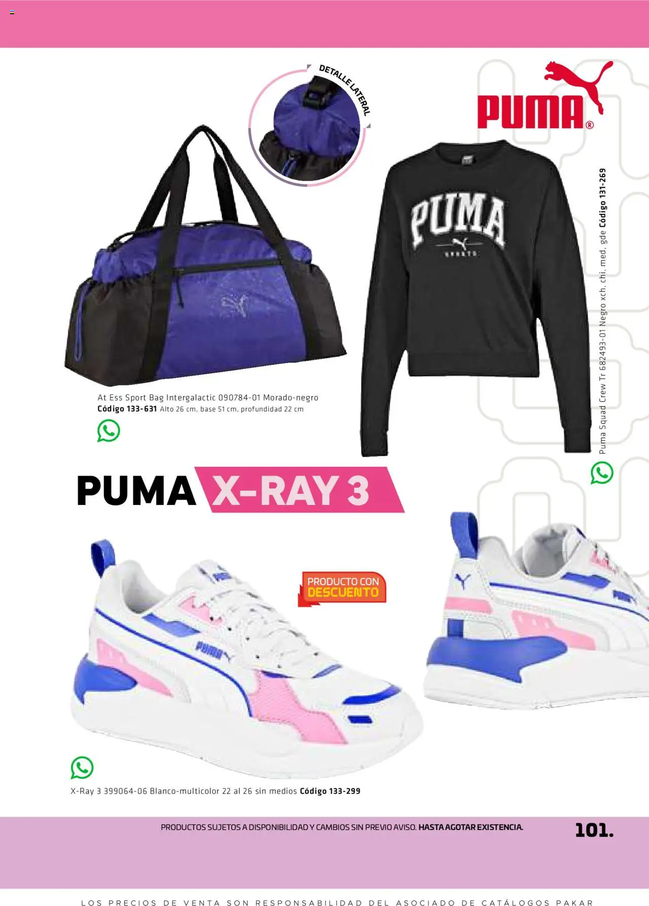 Nuevas ofertas de SC Pakar válidas en toda la República Mexicana desde el 29.08.2025. ¡Encuentra las mejores ofertas en SC Pakar - Catálogo Otoño Women! | Página: 101