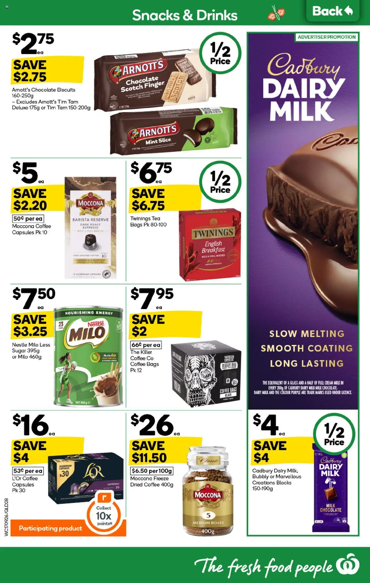 Woolworths catalogue - valid from 17.09.2025 | Page: 26 | Products: Milk, Tea, Scotch, Moccona