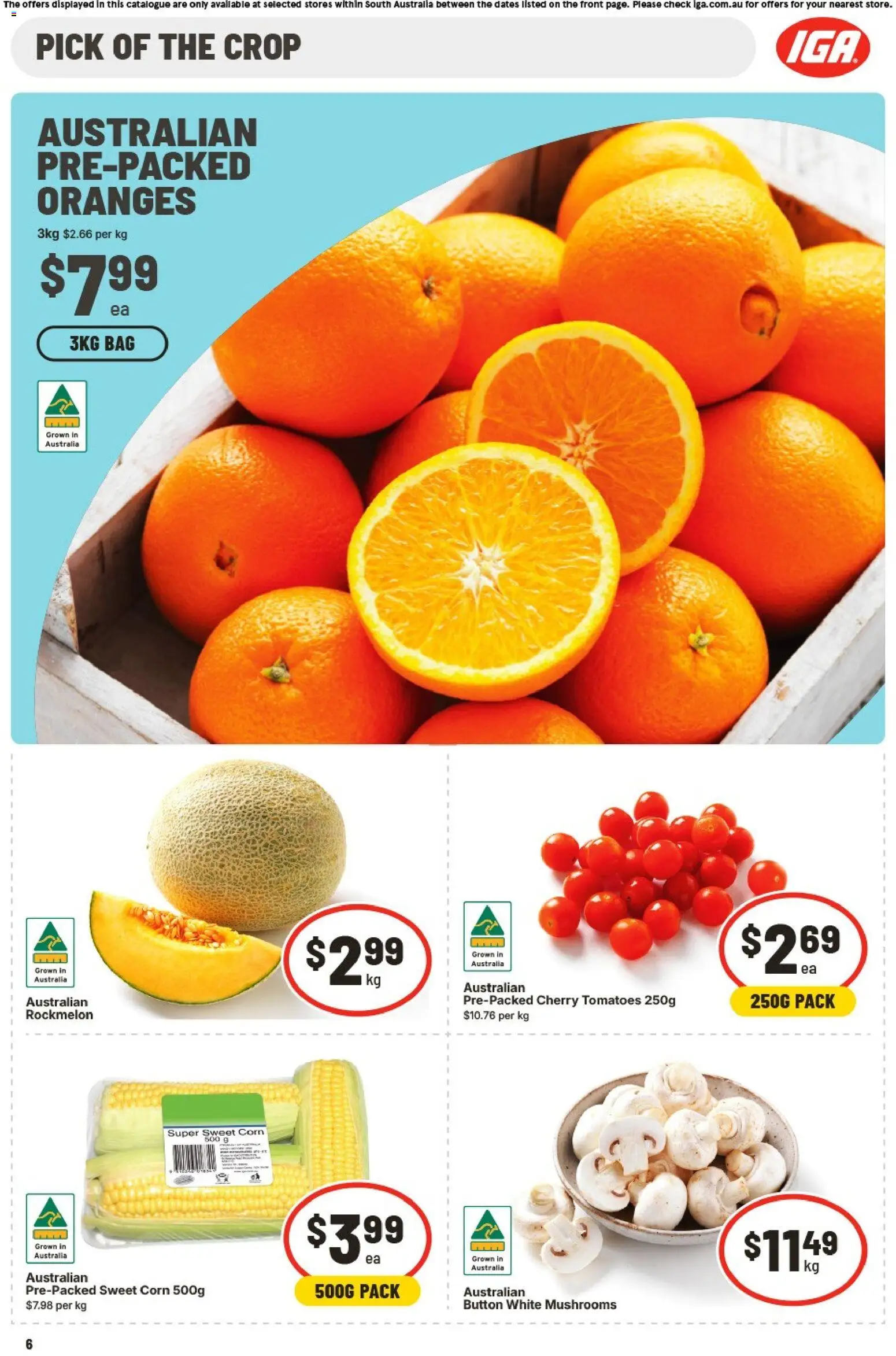 IGA catalogue - valid from 08.04.2026 | Page: 6 | Products: Curry, Milk, Sauce, Pepper