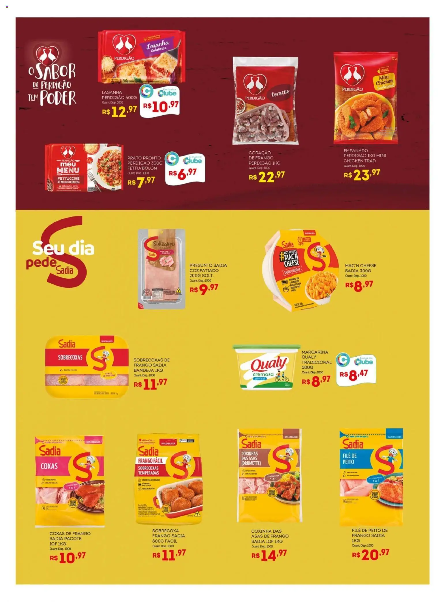 Bistek Supermercados Folheto - válido de 03.12.2025 | Página: 13 | Produtos: Cheddar, Lasanha, Bandeja, Frango