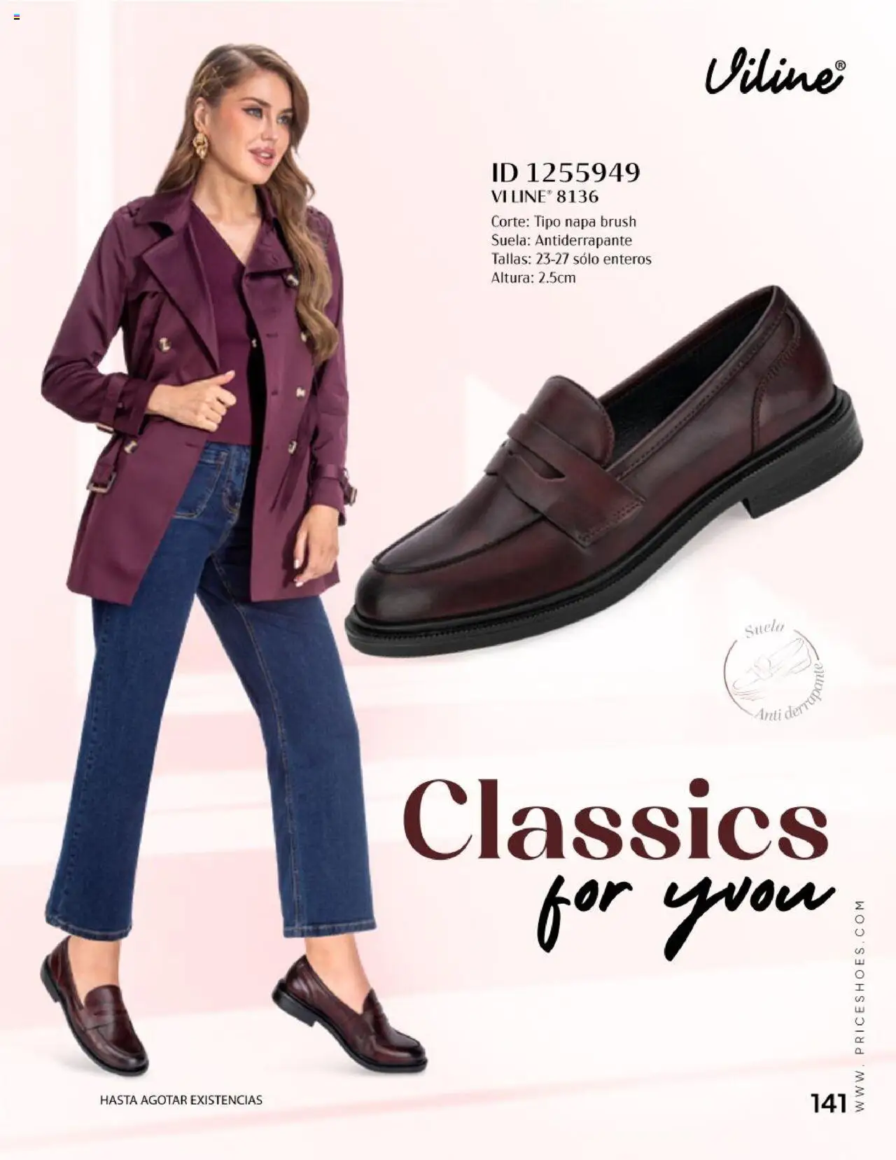 Nuevas ofertas de Price Shoes válidas en toda la República Mexicana desde el 25.09.2025. ¡Encuentra las mejores ofertas en Price Shoes - Catálogo Vestir Casual! | Página: 141