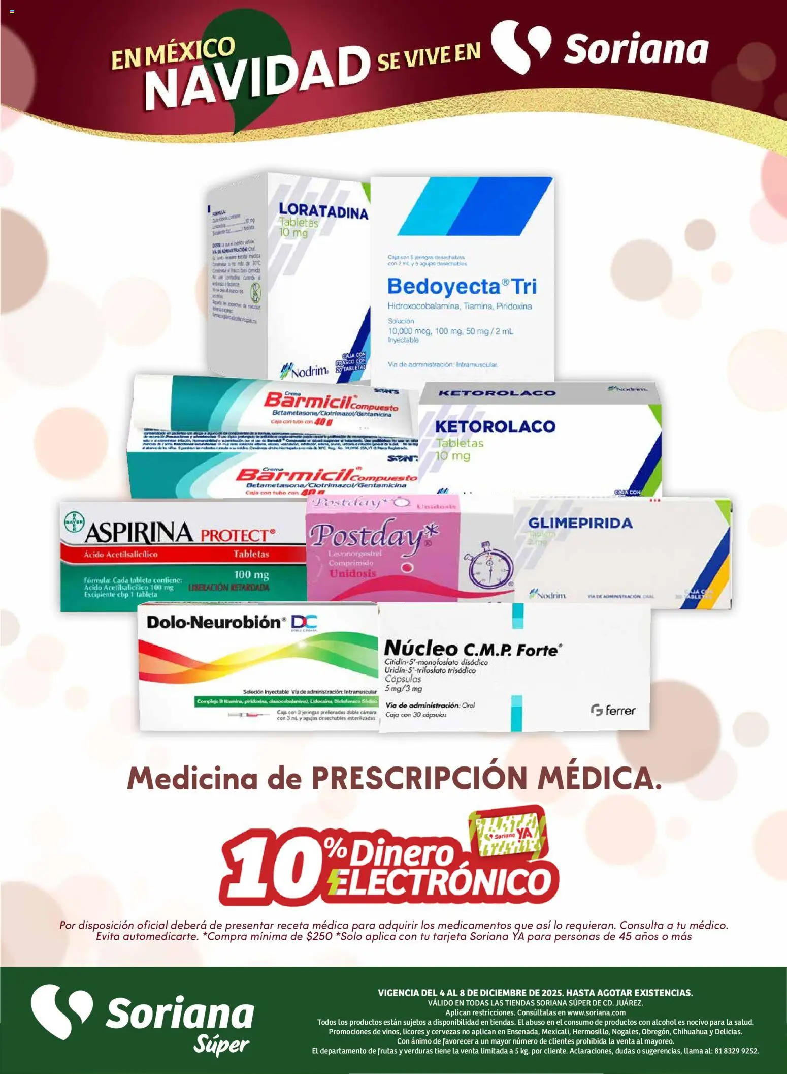 Nuevas ofertas de Soriana válidas en toda la República Mexicana desde el 04.12.2025. ¡Encuentra las mejores ofertas en Soriana - Fin de Semana Súper: Juárez! | Página: 5 | Productos: Cámara, Cava, Caja, Tableta