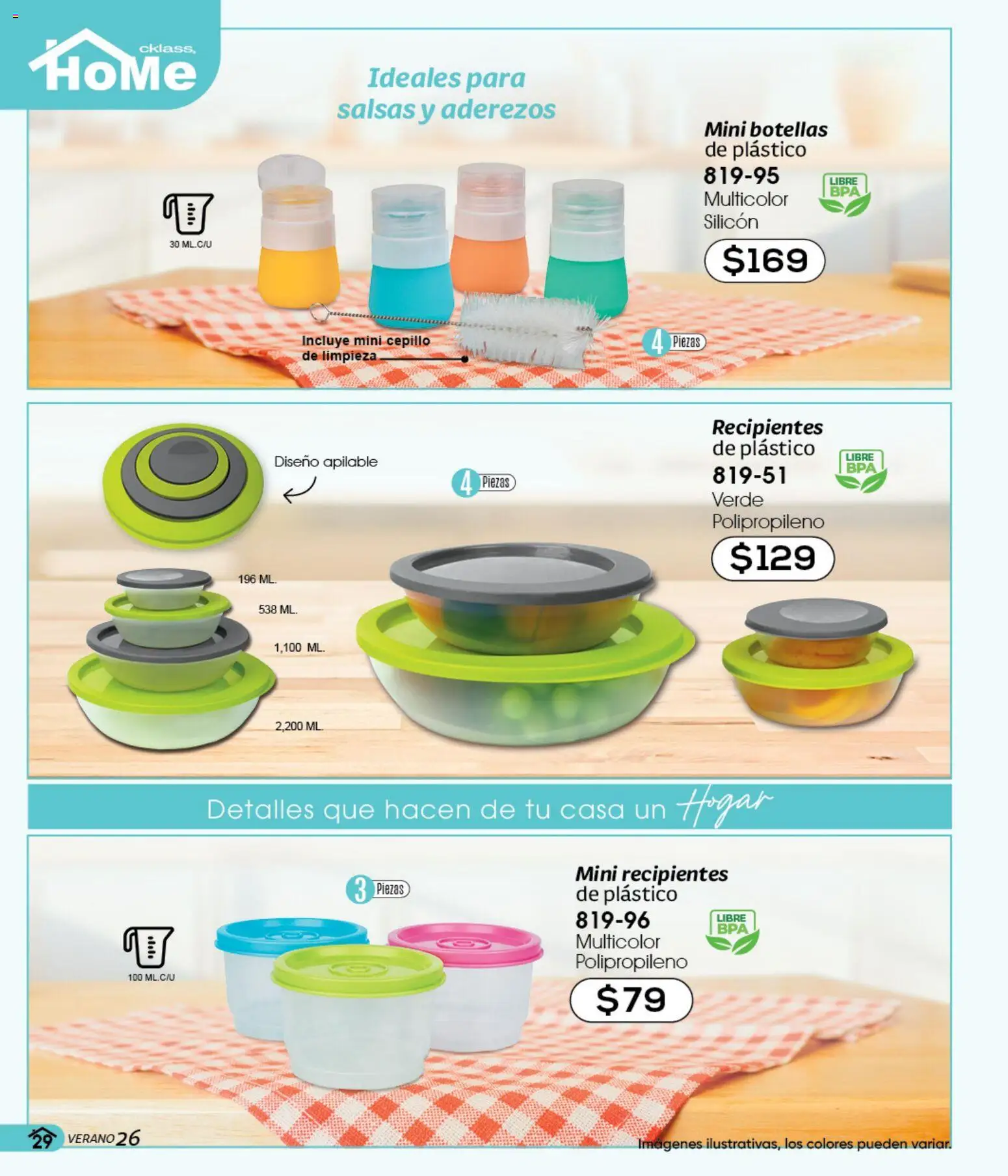 Nuevas ofertas de Cklass válidas en toda la República Mexicana desde el 05.03.2026. ¡Encuentra las mejores ofertas en Cklass catálogo Verano Handbags! | Página: 43 | Productos: Cepillo