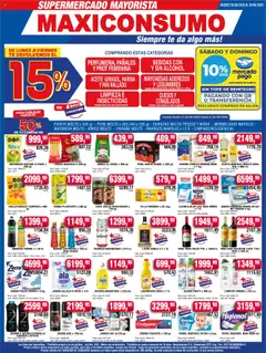 Vista previa Maxiconsumo ofertas válido desde el 18.08.2025