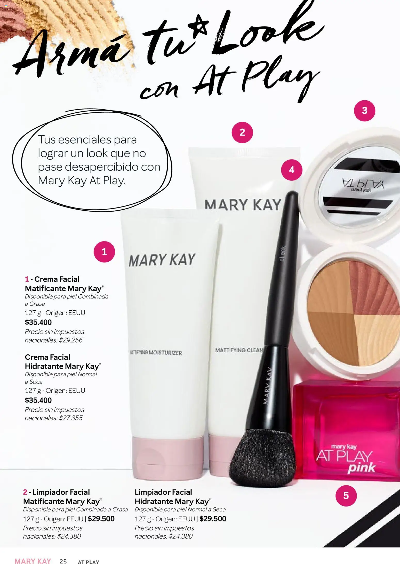Mary Kay catálogo │ válido desde el 03.12.2025 | Página: 28 | Productos: Limpiador, Crema, Limpiador facial