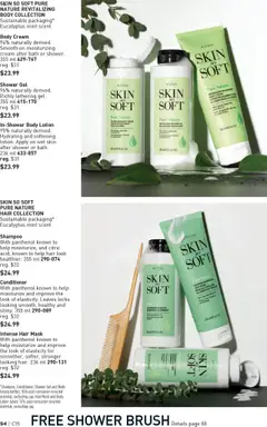 Avon flyer valid from 17.07.2025 | Page: 94 | Products: Shampoo, Mask, Body lotion, Shower