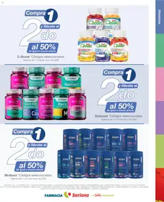 Vista previa de Soriana - Folleto Farmacia Soriana Marzo Mercado Nacional, nuevo folleto de la tienda, válido en México a partir del 01.03.2026 | Página: 3 | Productos: Vitaminas