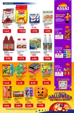 Encarte Assaí Atacadista - PE - Pré-Visualização do folheto da loja Assaí Atacadista, válido de 27.10.2025 | Página: 3 | Produtos: Azeitonas, Ketchup, Baixo, Mistura para bolo