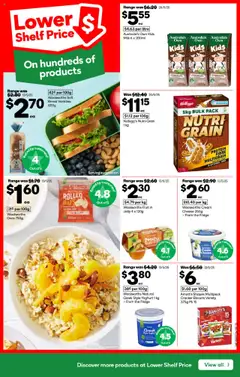 Woolworths catalogue - valid from 09.07.2025 | Page: 21 | Products: Cheese, Bread, Cream, Biscuits