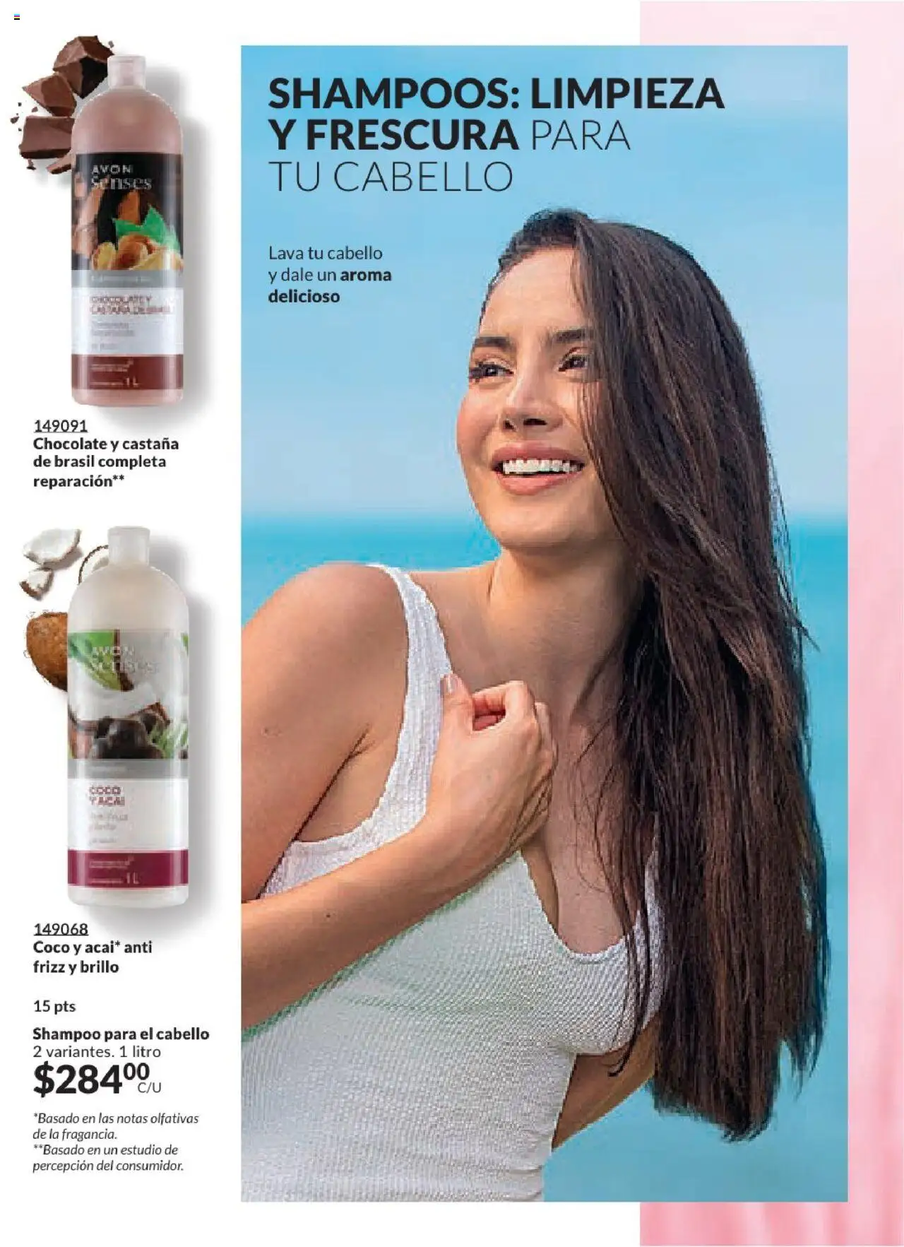 Nuevas ofertas de AVON válidas en toda la República Mexicana desde el 17.03.2025. ¡Encuentra las mejores ofertas en AVON campaña 7 2025! | Página: 192 | Productos: Brillo, Chocolate