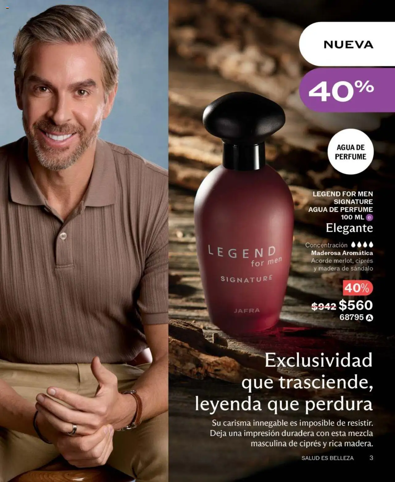 Nuevas ofertas de JAFRA válidas en toda la República Mexicana desde el 01.06.2025. ¡Encuentra las mejores ofertas en JAFRA catálogo! | Página: 3 | Productos: Agua, Perfume