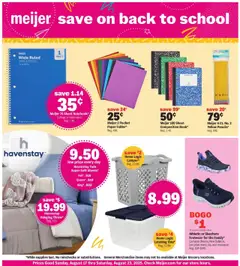 Preview of Meijer weekly ads valid from 17.08.2025