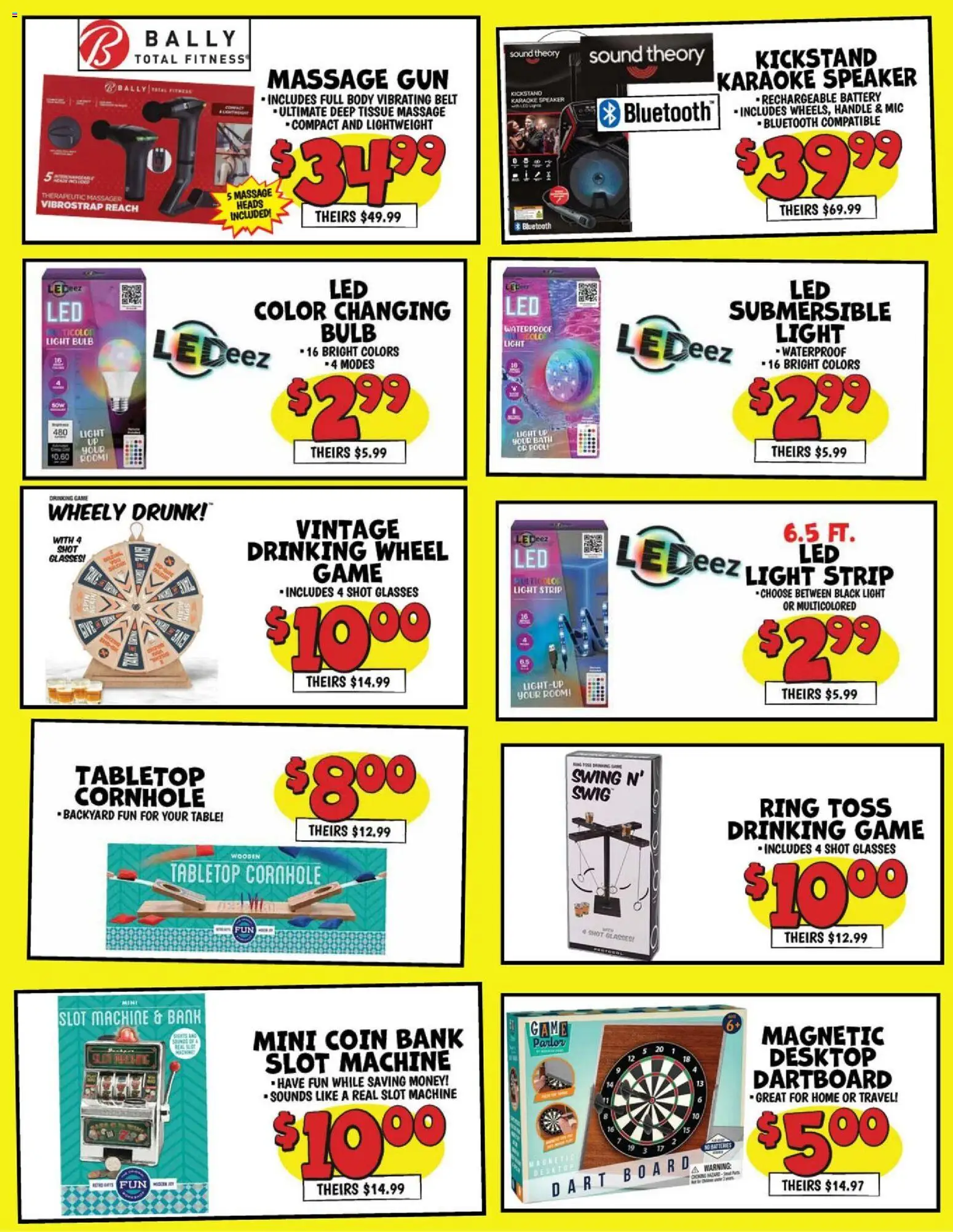 Ollie's Cyber Monday - valid from 01.12.2025 | Page: 3 | Products: Table, Belt, Game, Desktop