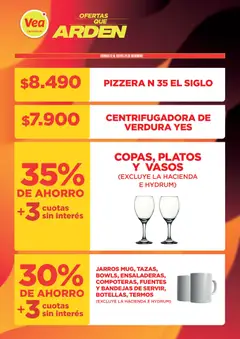 Vista previa Vea - Ofertas que Arden válido desde el 12.12.2025 | Página: 8 | Productos: Pizzera, Vasos