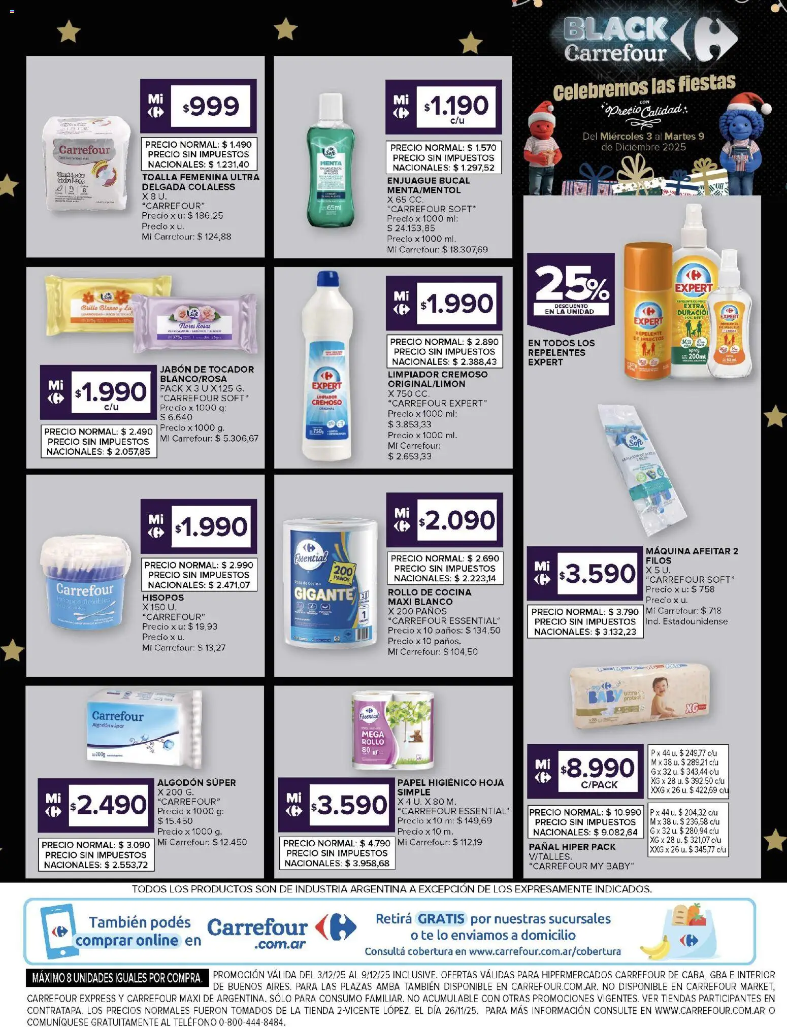 Carrefour - Carrefour Hiper 03 Diciembre - 9f59952f-7627-4a15-93a5-226a35a10741 │ válido desde el 03.12.2025 | Página: 16 | Productos: Toalla, Cocina, Toallas, Té