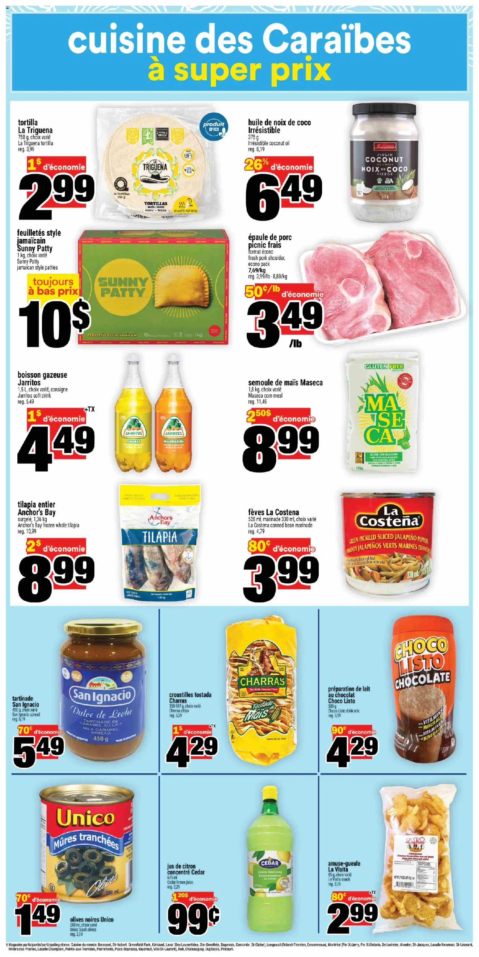 Super C flyer valid from 23.04.2026 | Page: 12 | Products: Chips, Milk, Chocolate, Juice