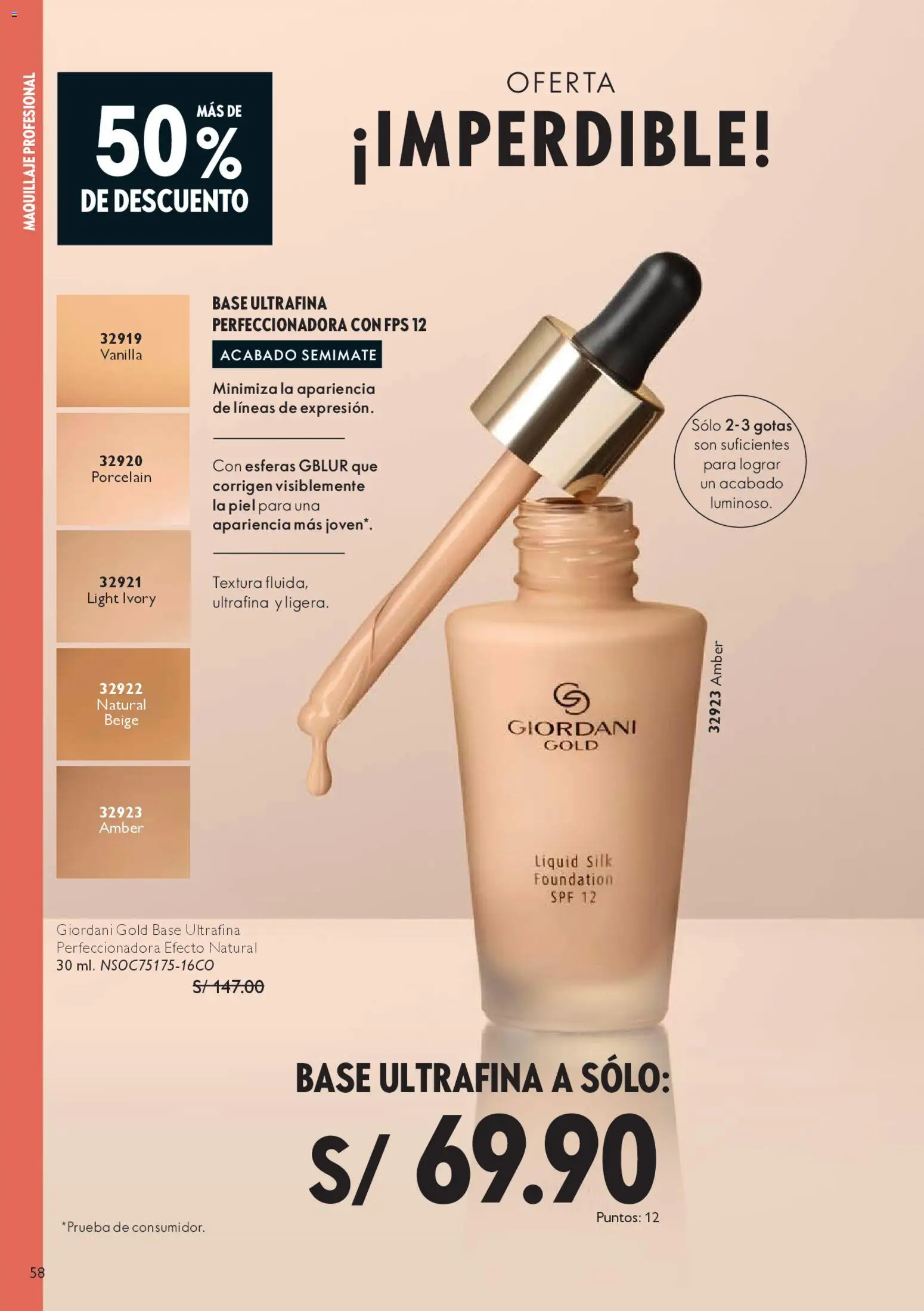 Catálogo Oriflame válido desde 27.12.2025 | Página: 58 | Productos: Maquillaje