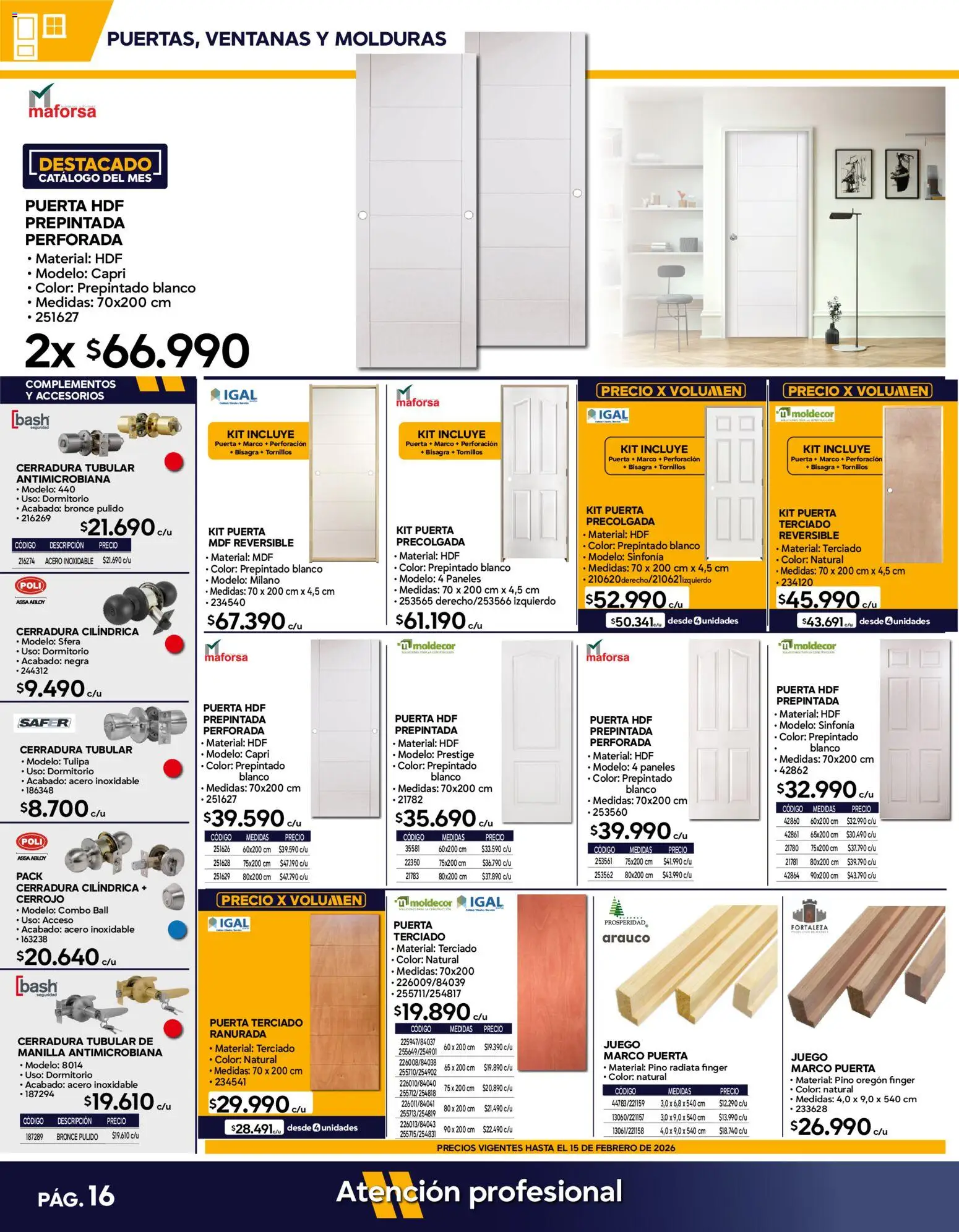 Construmart Ofertas │ válido desde el 01.02.2026 | Página: 16