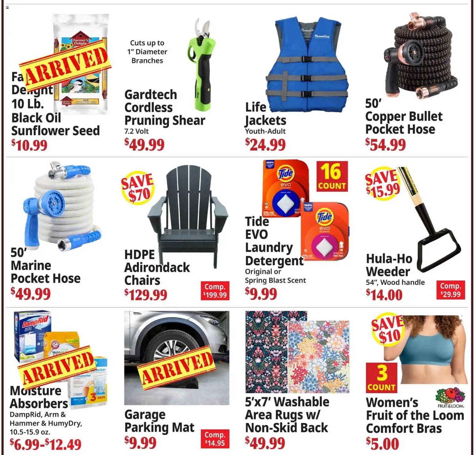 Ocean State Job Lot Ad - valid from 26.03.2026 | Page: 3 | Products: Hammer, Oil, Detergent