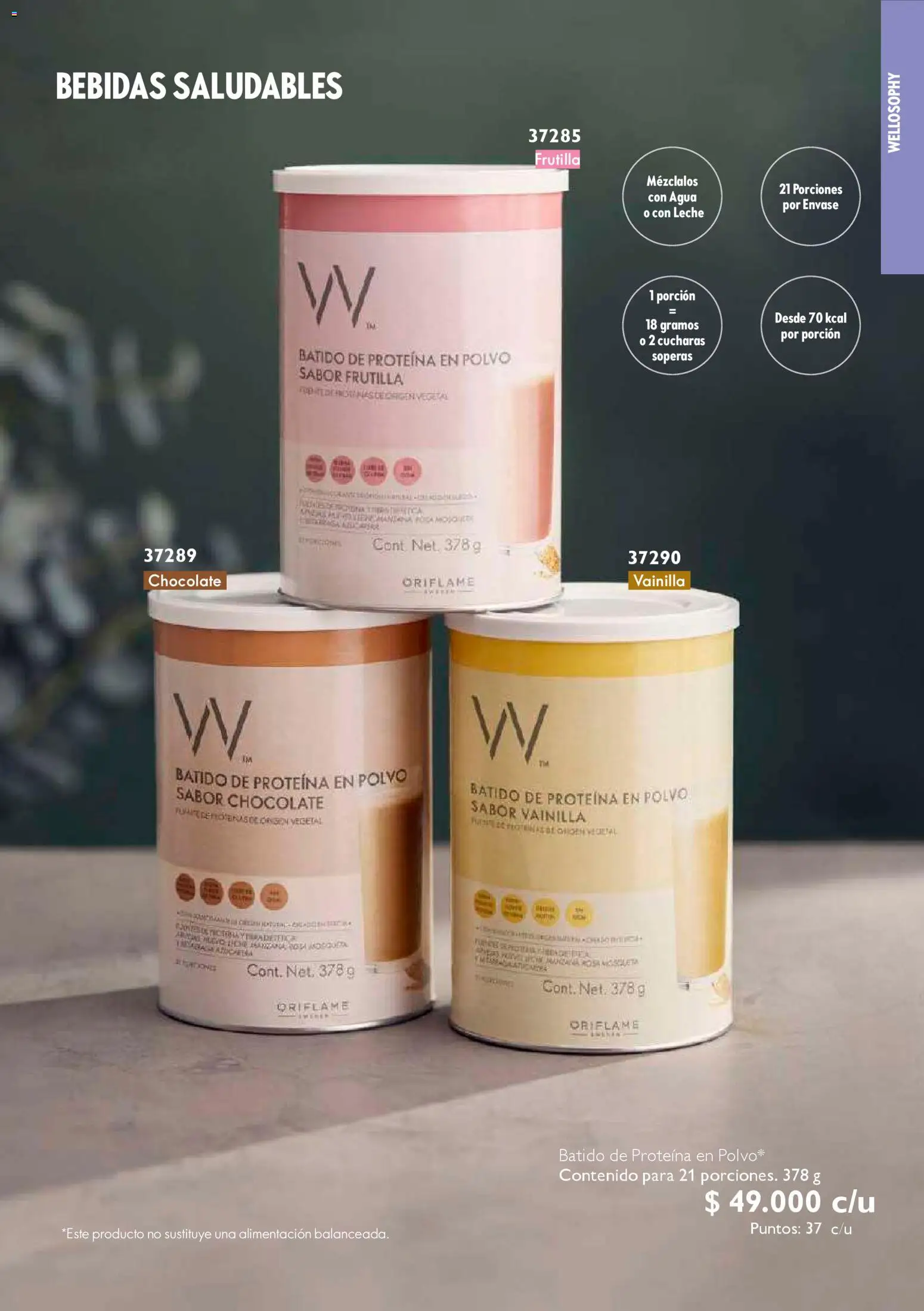 Oriflame catálogo │ válido desde el 18.11.2025 | Página: 95 | Productos: Agua, Polvo, Leche, Frutilla