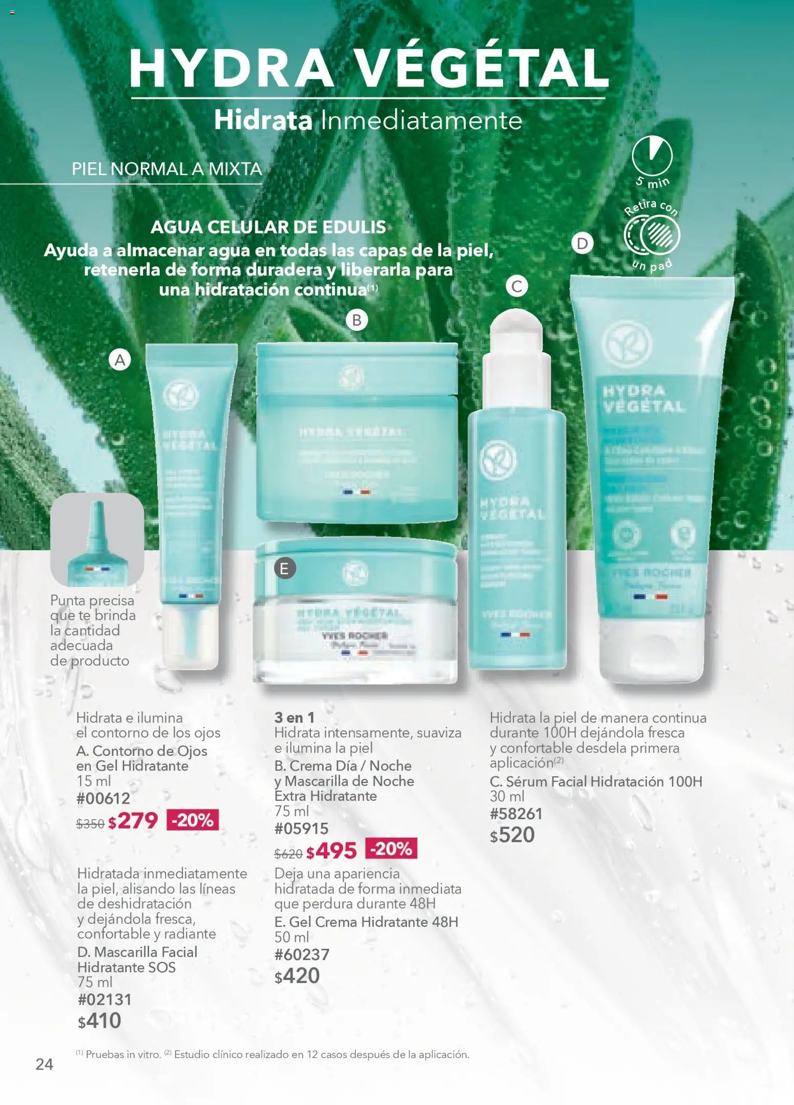 Nuevas ofertas de Yves Rocher válidas en toda la República Mexicana desde el 20.01.2026. ¡Encuentra las mejores ofertas en Yves Rocher campaña 2 2026! | Página: 26 | Productos: Serum, Contorno, Agua, Té