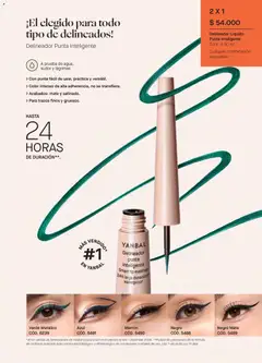 Yanbal - Catálogo C 1/2026  -  Vista previa de la revista de la tienda Yanbal valido desde el 03.01.2026 | Página: 47 | Productos: Delineador, Combinación