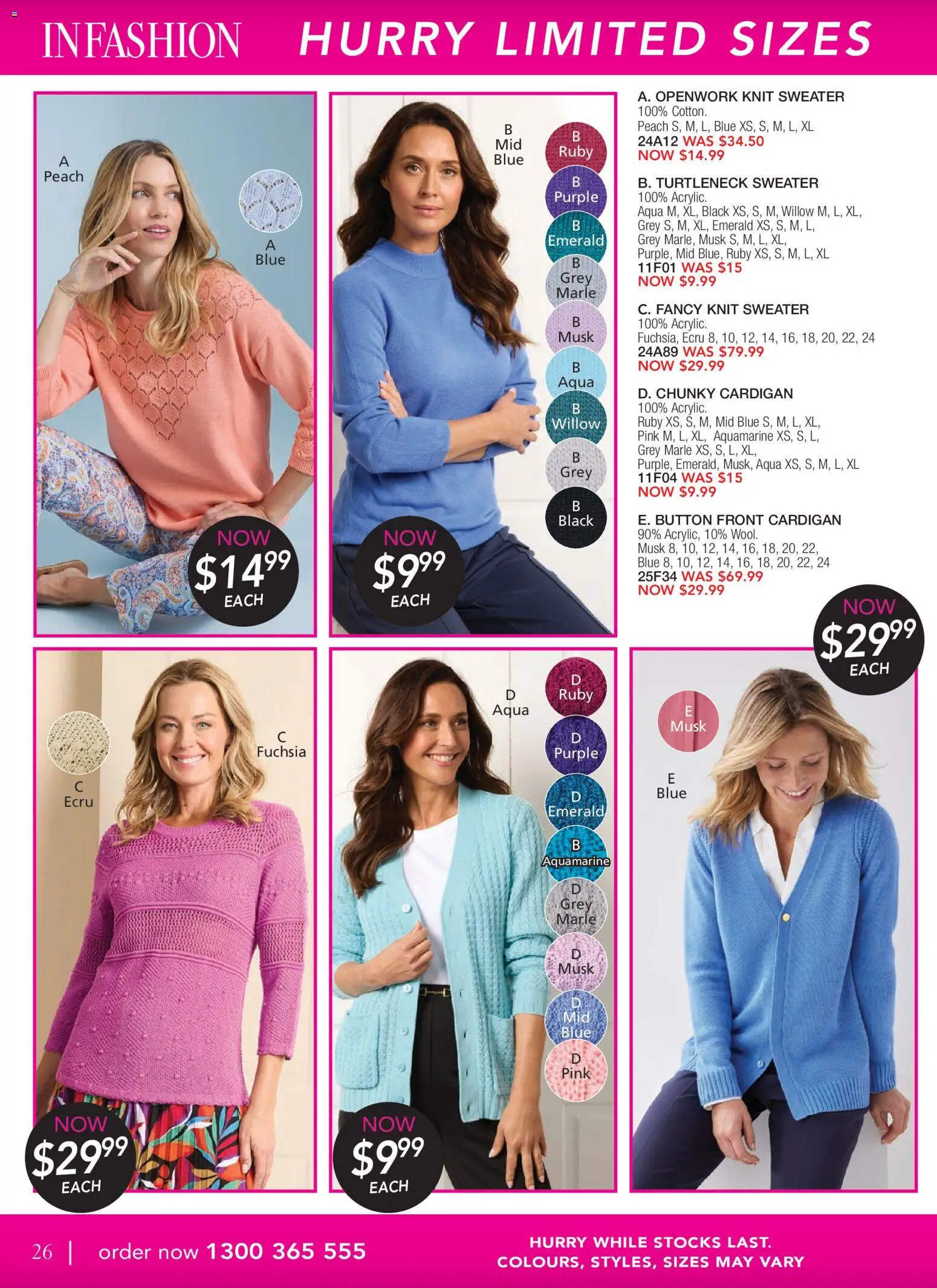 Innovations catalogue - valid from 09.12.2025 | Page: 36 | Products: Emerald, Sweater, Turtleneck, Cardigan