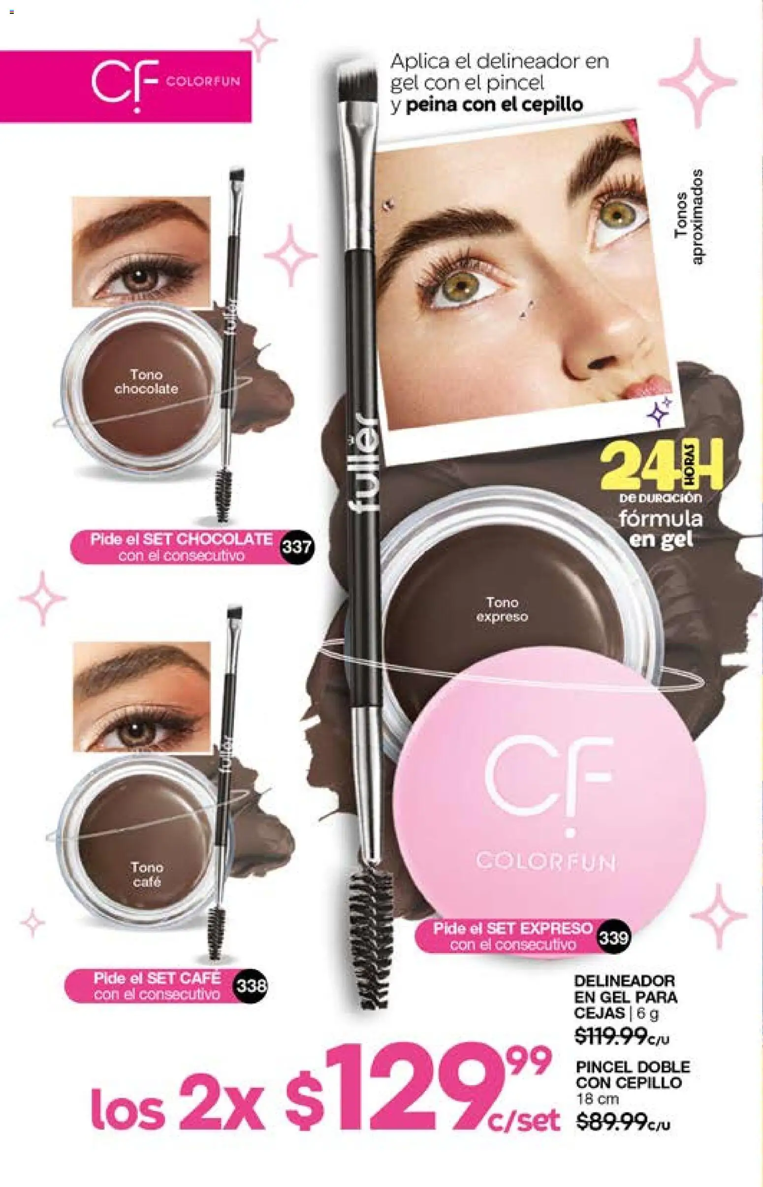 Nuevas ofertas de Fuller válidas en toda la República Mexicana desde el 15.04.2026. ¡Encuentra las mejores ofertas en Fuller campaña 1 2026! | Página: 90 | Productos: Pincel, Café, Chocolate, Delineador