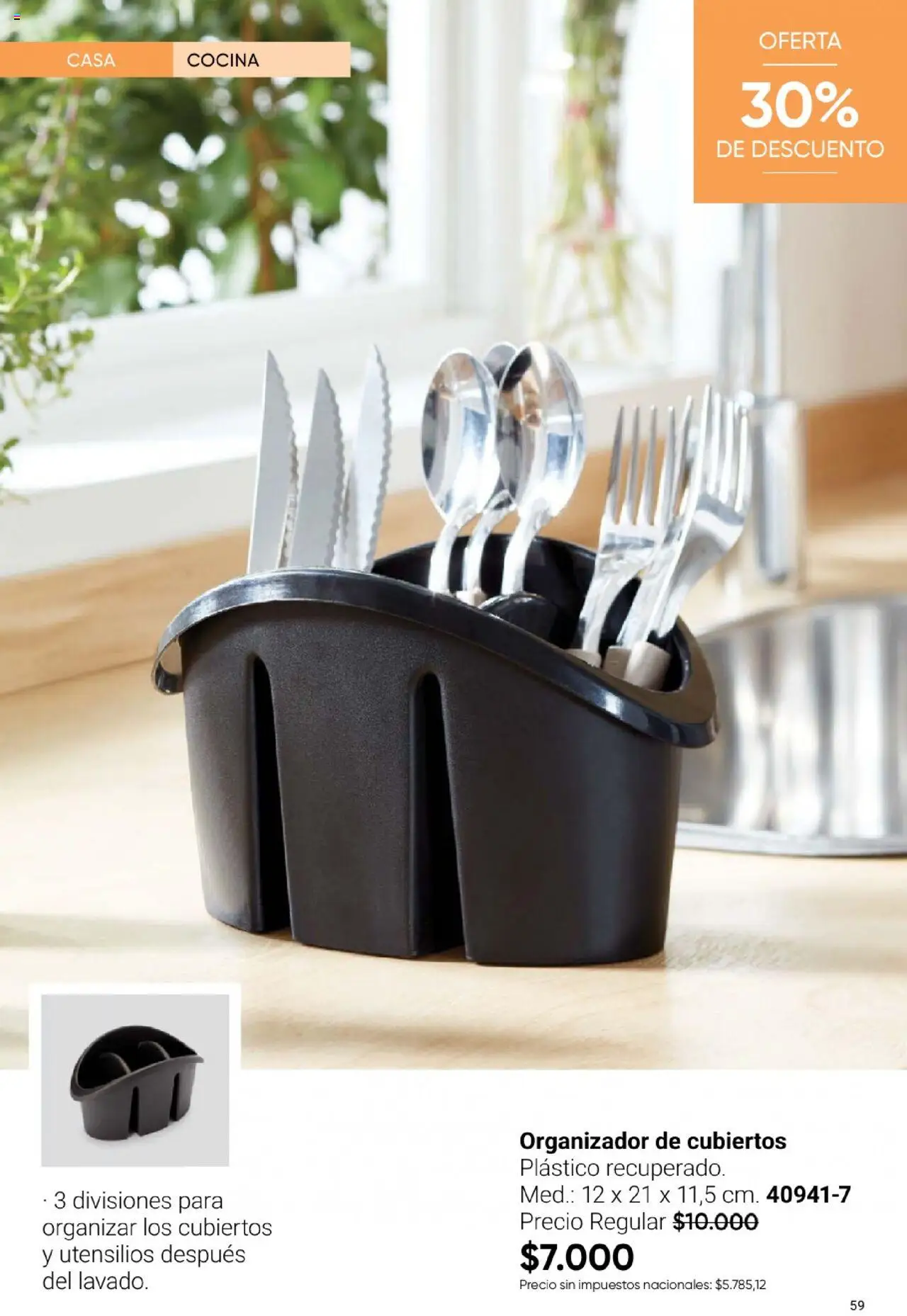 Avon - Casa & Estilo │ válido desde el 03.06.2025 | Página: 57 | Productos: Organizador, Cocina