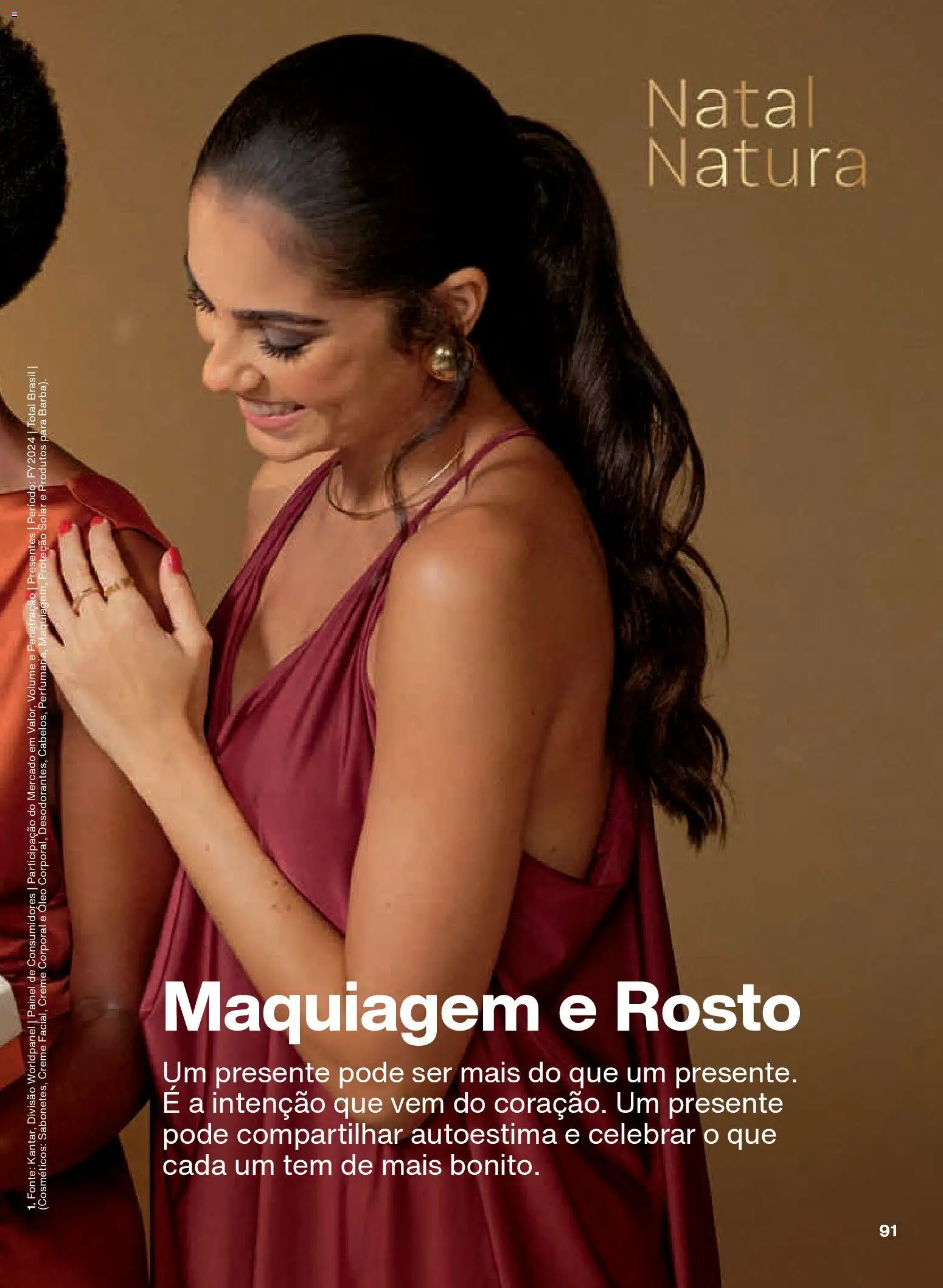 Natura Folheto - válido de 30.10.2025 | Página: 91 | Produtos: Maquiagem, Creme corporal, Óleo, Creme