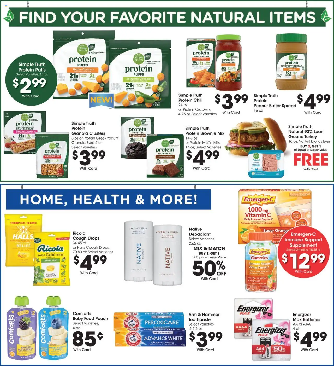 Fred Meyer Weekly Ad - valid from 10.09.2025 | Page: 9 | Products: Vitamin, Hammer, Deodorant, Muffin