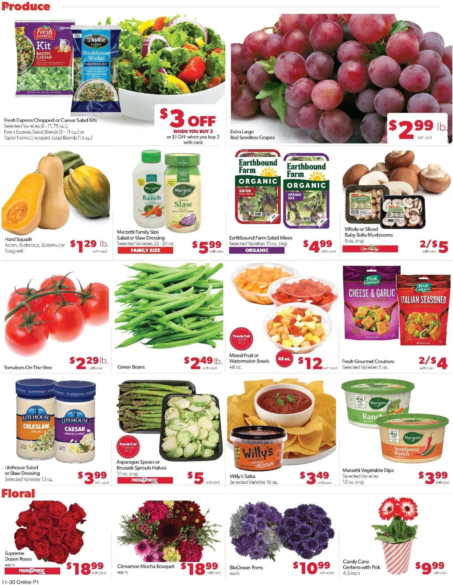 Family Fare Weekly Ad - NE - valid from 30.11.2025 | Page: 7 | Products: Press, Tomatoes, Salad, Garlic