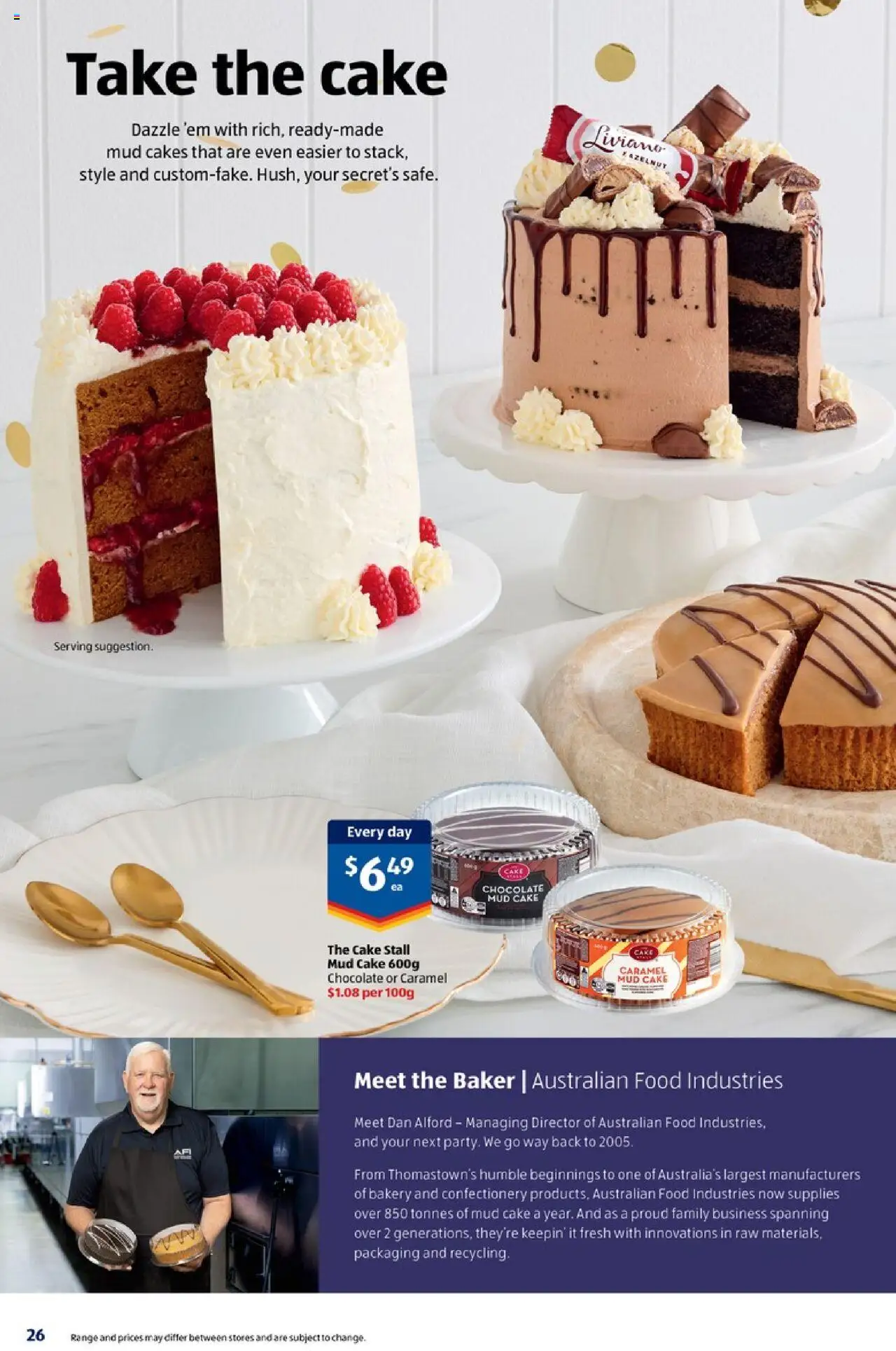 Aldi catalogue - valid from 11.06.2025 | Page: 26 | Products: Chocolate, Bakery