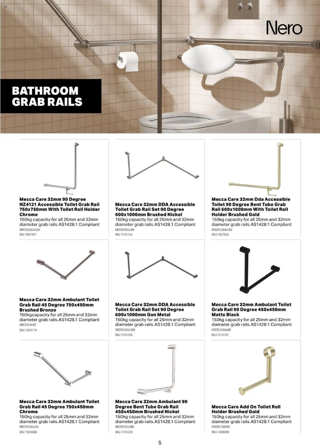 Mitre 10 catalogue - valid from 08.10.2025 | Page: 5 | Products: Toilet, Bathroom