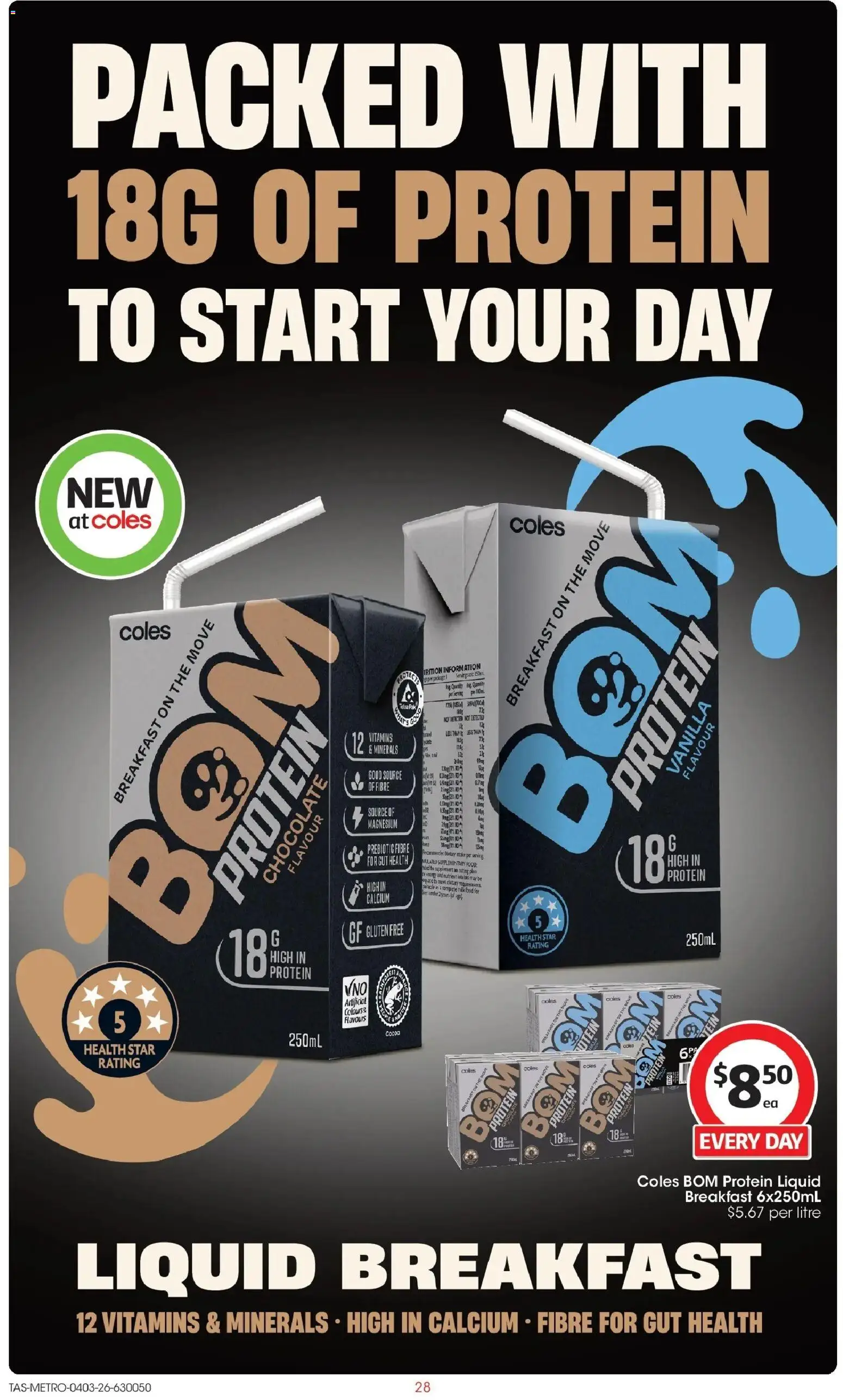 Coles catalogue - valid from 04.03.2026 | Page: 28 | Products: Chocolate