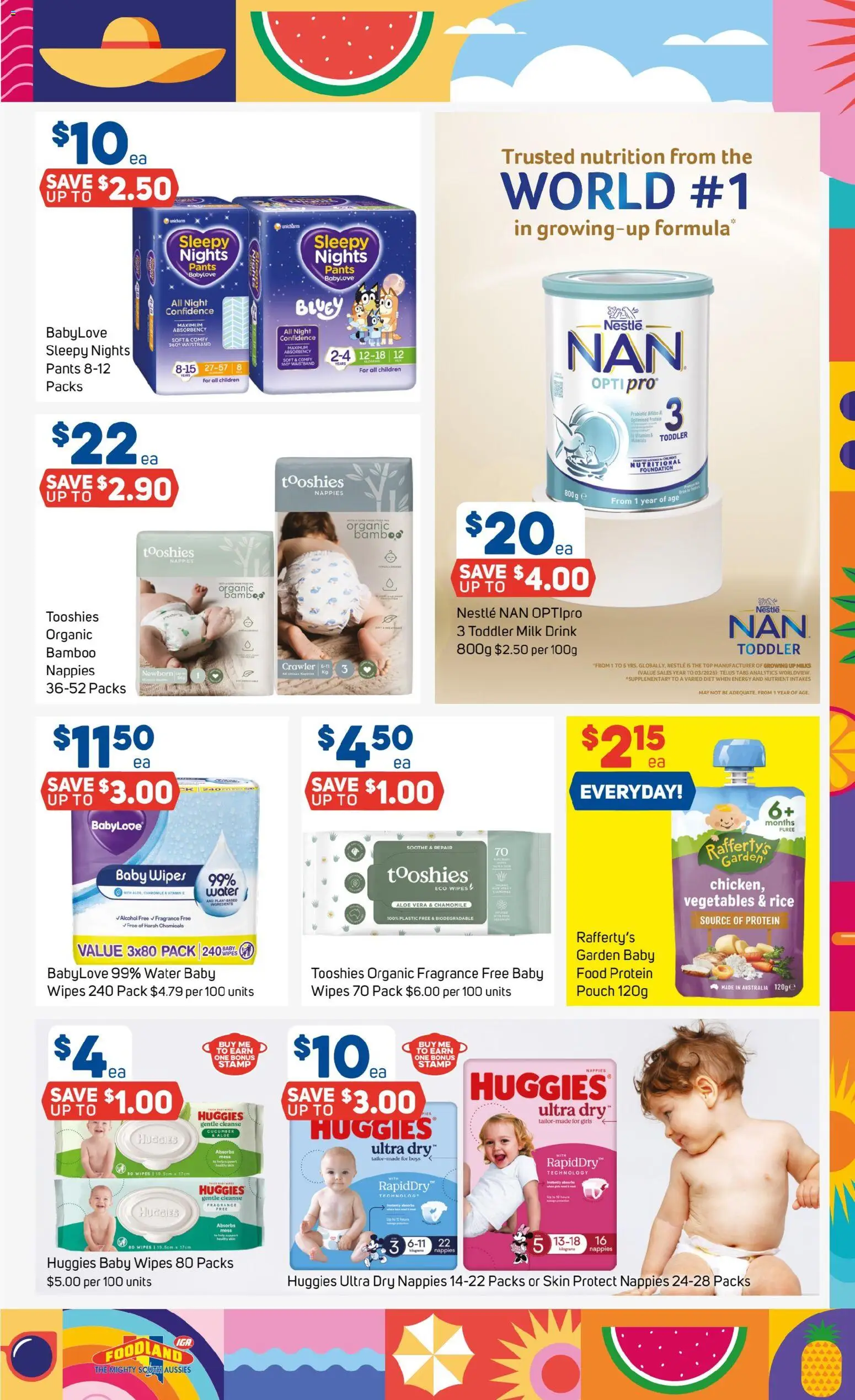 Foodland catalogue - valid from 26.11.2025 | Page: 33 | Products: Fragrance, Milk, Nappies, Baby food