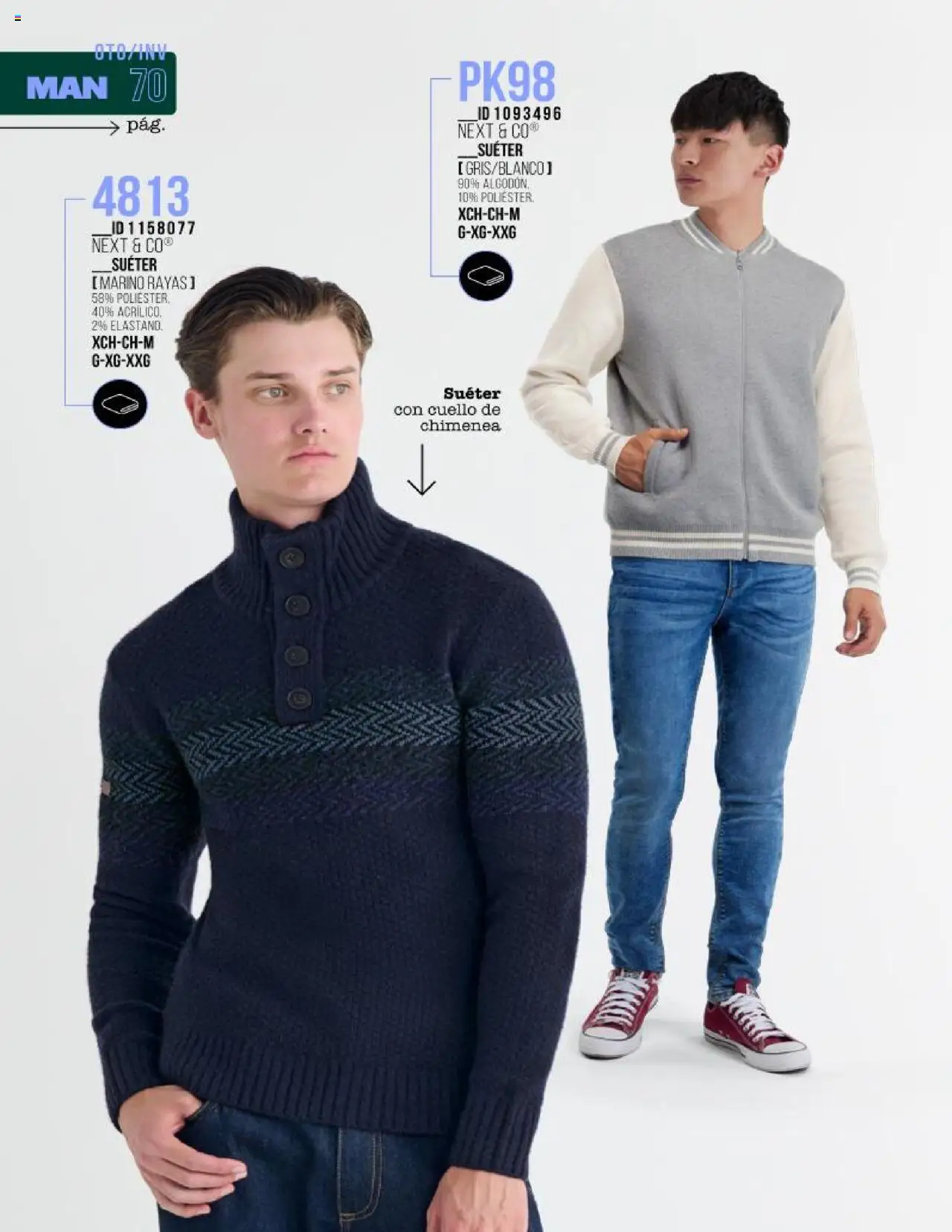 Nuevas ofertas de Price Shoes válidas en toda la República Mexicana desde el 18.10.2025. ¡Encuentra las mejores ofertas en Price Shoes catálogo Man otoño / invierno! | Página: 70 | Productos: Suéter