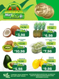 Mart Minas - Ofertas Hortifruti - Pré-Visualização do folheto da loja Mart Minas, válido de 14.01.2026