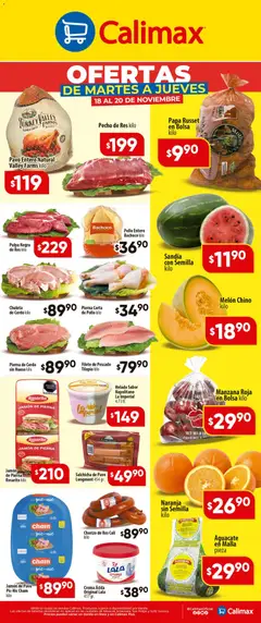 Vista previa de Calimax folleto Tecate, nuevo folleto de la tienda, válido en México a partir del 18.11.2025